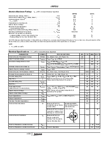 浏览型号IRF730的Datasheet PDF文件第2页