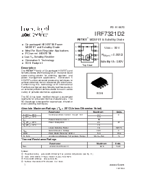 浏览型号IRF7321D2的Datasheet PDF文件第1页