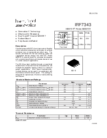 浏览型号IRF7343的Datasheet PDF文件第1页