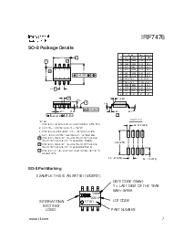 浏览型号IRF7476的Datasheet PDF文件第7页