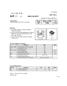 浏览型号IRF7451的Datasheet PDF文件第1页