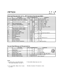 浏览型号IRF7604的Datasheet PDF文件第2页