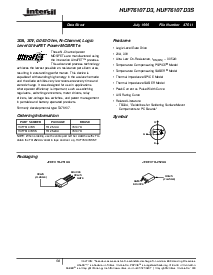 浏览型号HUF76107D3S的Datasheet PDF文件第1页