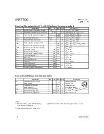 浏览型号IRF7700的Datasheet PDF文件第2页