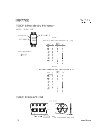 浏览型号IRF7700的Datasheet PDF文件第8页