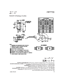 浏览型号IRF7700的Datasheet PDF文件第9页