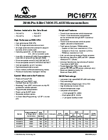 浏览型号PIC16F77TI/SS的Datasheet PDF文件第3页