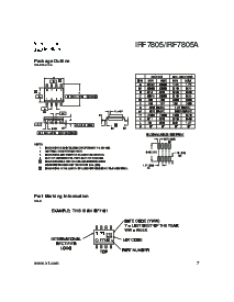 浏览型号IRF7805的Datasheet PDF文件第7页