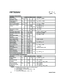 浏览型号IRF7809AV的Datasheet PDF文件第2页