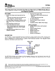 浏览型号TRF7900A的Datasheet PDF文件第1页