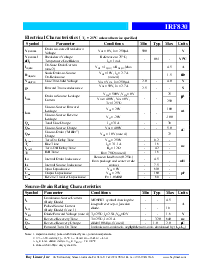 浏览型号IRF830的Datasheet PDF文件第2页