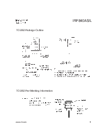 浏览型号IRF840AS的Datasheet PDF文件第9页