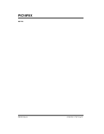 浏览型号PIC16F84-20I/SS的Datasheet PDF文件第6页
