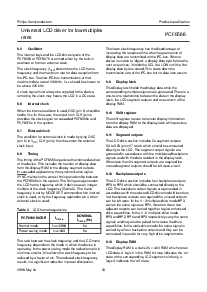 浏览型号PCF8566T的Datasheet PDF文件第13页