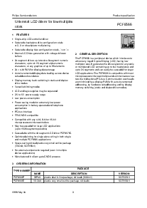 浏览型号PCF8566T的Datasheet PDF文件第3页