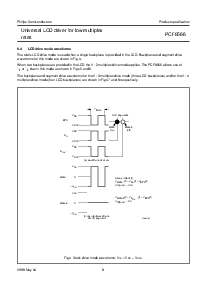 浏览型号PCF8566T的Datasheet PDF文件第8页