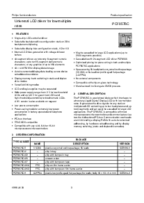 浏览型号PCF8576的Datasheet PDF文件第3页