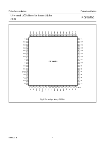 浏览型号PCF8576的Datasheet PDF文件第7页