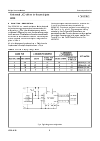 浏览型号PCF8576CT的Datasheet PDF文件第8页