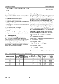 浏览型号PCF8576CT的Datasheet PDF文件第9页