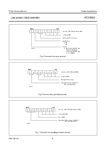 浏览型号PCF8593P的Datasheet PDF文件第8页