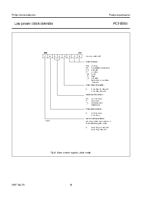 浏览型号PCF8593P的Datasheet PDF文件第10页