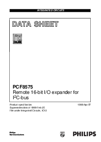 浏览型号PCF8575TS的Datasheet PDF文件第1页