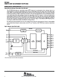 浏览型号PCF8574AN的Datasheet PDF文件第2页