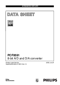 浏览型号PCF8591P的Datasheet PDF文件第1页