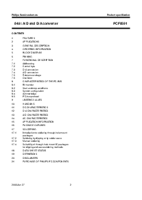 浏览型号PCF8591T的Datasheet PDF文件第2页