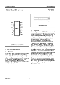 浏览型号PCF8591P的Datasheet PDF文件第5页