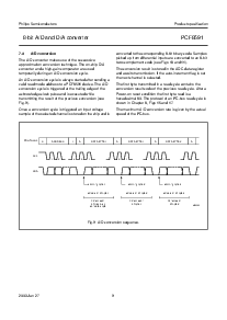 浏览型号PCF8591P的Datasheet PDF文件第9页