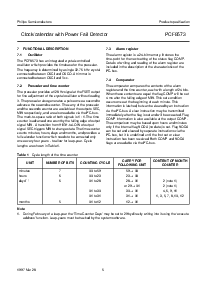 浏览型号PCF8573T的Datasheet PDF文件第5页