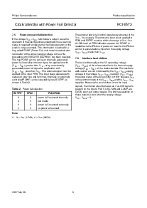 浏览型号PCF8573T的Datasheet PDF文件第6页