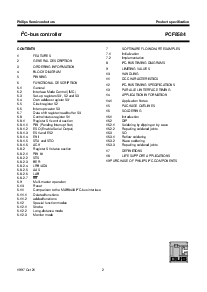 浏览型号PCF8584P的Datasheet PDF文件第2页