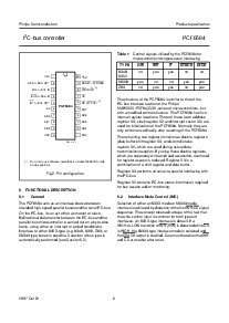 浏览型号PCF8584P的Datasheet PDF文件第6页