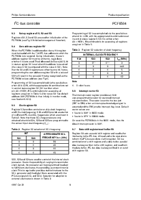 浏览型号PCF8584T的Datasheet PDF文件第8页