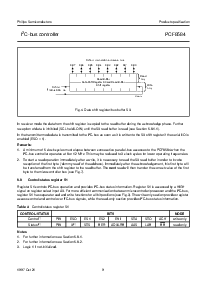 浏览型号PCF8584P的Datasheet PDF文件第9页