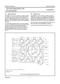 浏览型号PCF8577CT的Datasheet PDF文件第7页