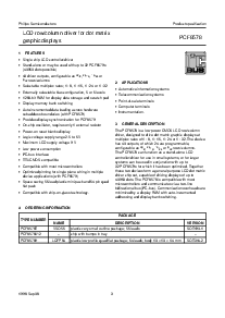 浏览型号PCF8578T的Datasheet PDF文件第3页