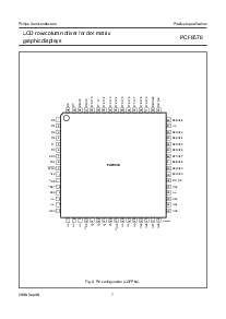 浏览型号PCF8578T的Datasheet PDF文件第7页