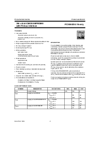 浏览型号PCF8582E-2T的Datasheet PDF文件第2页