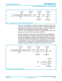 浏览型号PCF8594C-2T的Datasheet PDF文件第8页