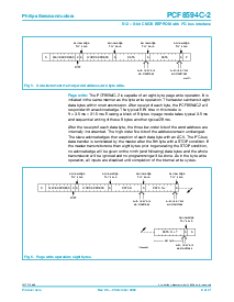 浏览型号PCF8594C-2的Datasheet PDF文件第8页