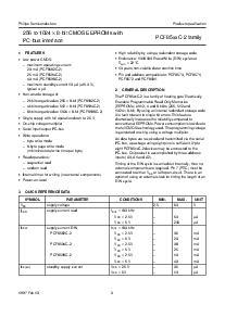 浏览型号PCF8582C-2的Datasheet PDF文件第3页