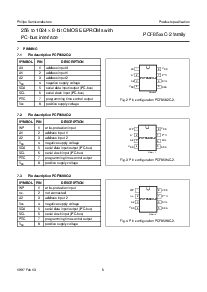 浏览型号PCF8582C-2的Datasheet PDF文件第6页