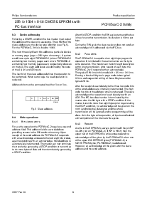 浏览型号PCF8582C-2的Datasheet PDF文件第8页