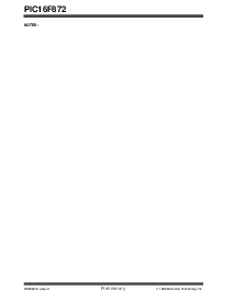 浏览型号PIC16LF872T/SS的Datasheet PDF文件第4页