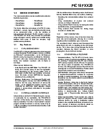 浏览型号PIC18LF8720-I/PT的Datasheet PDF文件第9页