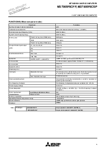 浏览型号M37905F8CSP的Datasheet PDF文件第5页